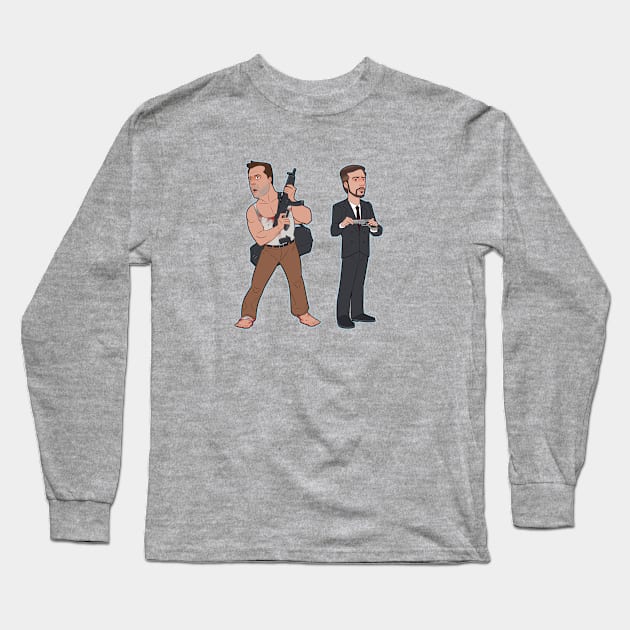 McClane and Gruber Long Sleeve T-Shirt by TomMcWeeney